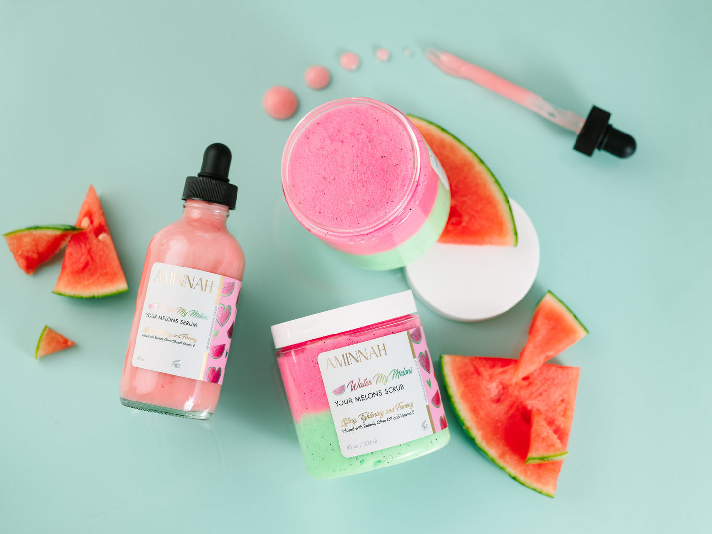 'Water My Melons' Boob Collection | Body Butter| Serum| Sugar Scrub|