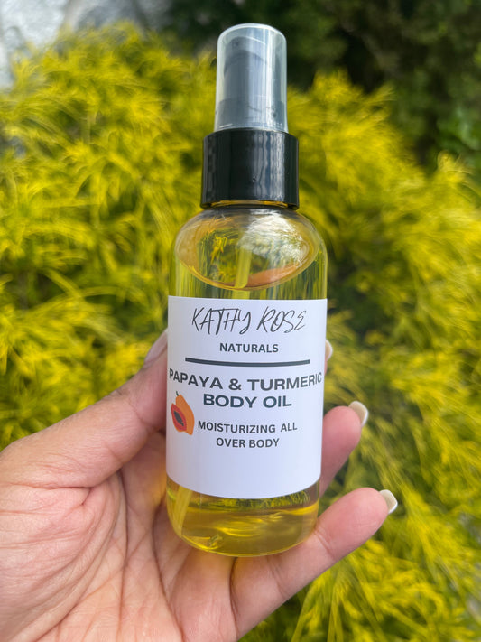 Turmeric Papaya Body Oil