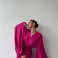 Breeze Fuchsia Kimono Robe