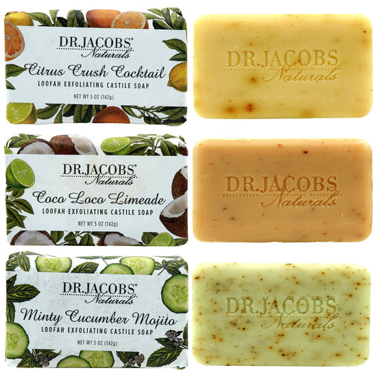 Invigorate Exfoliating Bar Soap Set